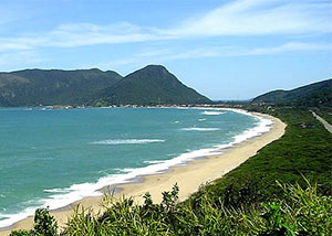 Praia Armação em Florianópolis