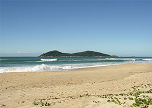 Praia do Campeche em Florianópolis