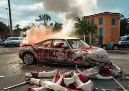 acidente em Florianópolis