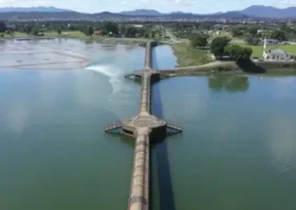 destinação dos efluentes da ETE da Lagoa da Conceição