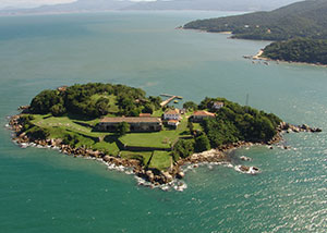 Fortaleza de Anhatomirim em Florianópolis