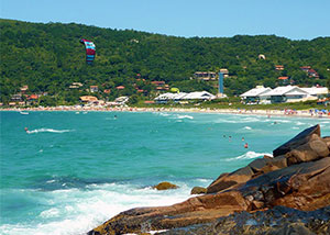 Praia da Lagoinha em Florianópolis