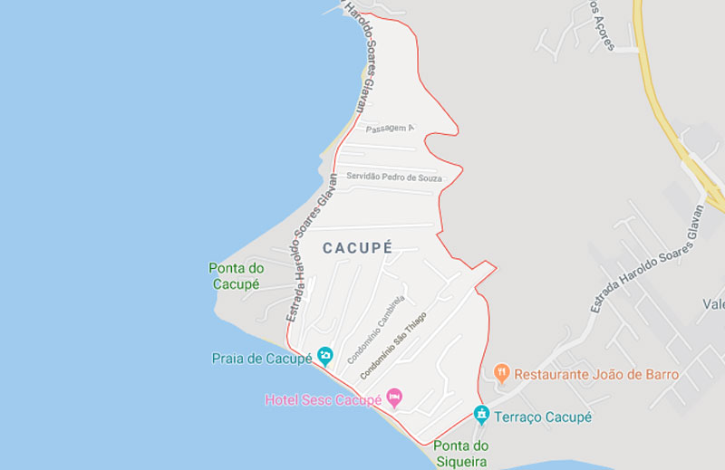 Praia Cacupé Florianópolis